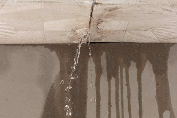 Professional Sewage Cleanup technician working in Rome, OH